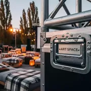 Аренда Леса строительные рамные ЛРС 80 в Radisson Blu Resort & Congress Centre — ART SPACE