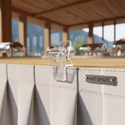 Аренда Клипсы для банкетных фуршетных юбок столешница 15 мм в Sochi Marriott Krasnaya Polyana — ART SPACE