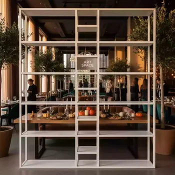 Аренда Стеллаж Covert белый в ресторане «La Terrazza» — ART SPACE