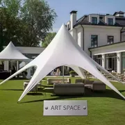 Аренда Шатер Звезда средний 10х10 м в отеле «Богатырь» — ART SPACE