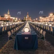 Аренда Столов и стульев для свадьбы на Медальной площади — ART SPACE