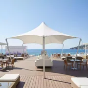 Аренда Тентовая конструкция Kite White 4х4 м в ресторане «Паруса» — ART SPACE