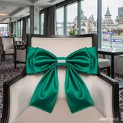 Аренда Бант зеленый 13,5х245 см в этно-парке «Моя Россия» — ART SPACE
