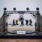 Аренда Фотозона военная Bullet Time на пляже «Маяк» — ART SPACE
