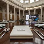 Аренда Салфетка бархатная матовая Альт айвори на Медальной площади — ART SPACE