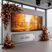 Аренда Видеостена BOE VM55L A 3х3 в зале «Чайка» (Морпорт) — ART SPACE