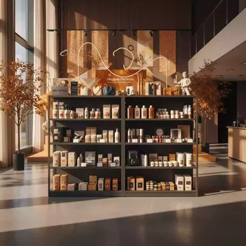 Аренда Стеллажи торговые двухсторонние в Novotel Resort — ART SPACE
