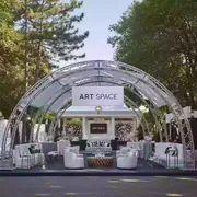 Аренда Шатер арочный из ферм металлик 6х4 в Swissôtel Resort Sochi Kamelia — ART SPACE