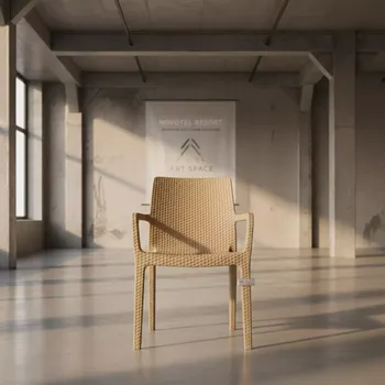 Аренда Кресло пластиковое песочное Tatami в Novotel Resort — ART SPACE