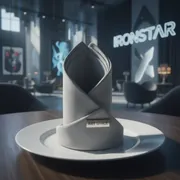Аренда Салфетка банкетная Бархат светло серая в Gamma Sirius — ART SPACE