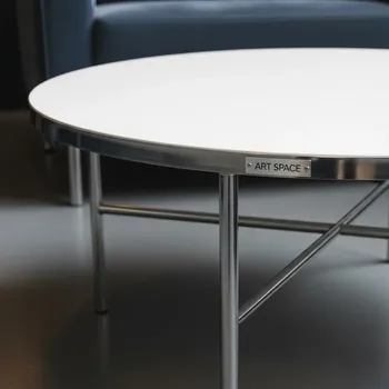 Аренда Журнальный стол Sun 55 silver white в ресторане «Паруса» — ART SPACE