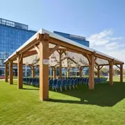Аренда Шатер деревянный Wood 8 в Cosmos Sochi Hotel — ART SPACE