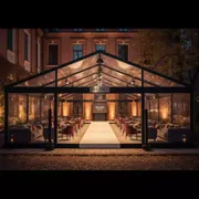 Аренда Шатер тент палатка навес и мебель в Boutique Hotel PORTUM 1905 — ART SPACE