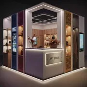 Аренда Дизайн проект торгового острова "Славянская лавка" в Stella di Mosca — ART SPACE