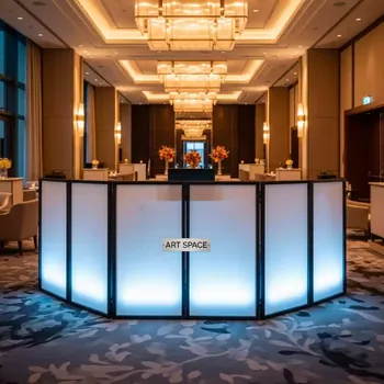 Аренда Стойка DJ ширма Facade в Mövenpick Hotel — ART SPACE