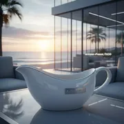 Аренда Соусник Chan Wave Classic 60 мм 65 мл на пляже «Ривьера» — ART SPACE