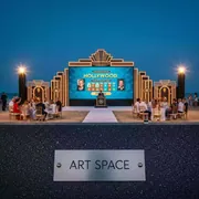 Аренда Квиз Голливуд Онлайн на пляже «Мандарин» — ART SPACE