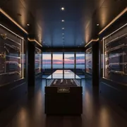 Аренда Оружейная комната на VIP теплоходе (Морпорт Сочи) — ART SPACE