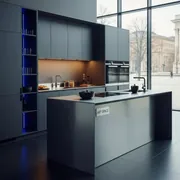 Аренда Кухня в современном стиле на Медальной площади — ART SPACE