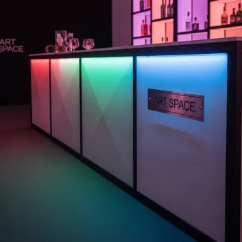 Аренда Стойка барная Glory в ледовом дворце «Роза Хутор» — ART SPACE
