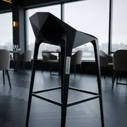 Аренда Стул барный черный Hi Tech Black в ресторане «Brunello» — ART SPACE
