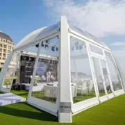 Аренда Шатер арочный Гексагональ 360 м² в гранд-отеле «Жемчужина» — ART SPACE