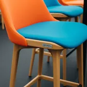 Аренда Стул барный с обивкой Stiel в Поляна 1389 Отель и Спа — ART SPACE