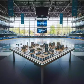 Аренда Набор для соревнований Умный город в ледовой арене «Шайба» — ART SPACE