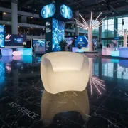 Кресло светящиеся LED RGBW подсветка