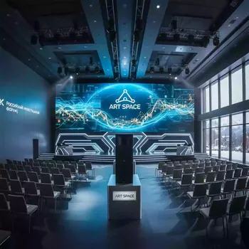 Аренда Светодиодный экран шаг пикселей 2,6 мм в Гранд Отель Поляна — ART SPACE