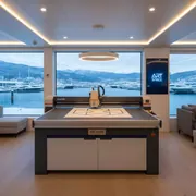 Аренда Режущий плоттер Vektor DCZ 2516 на VIP теплоходе (Морпорт Сочи) — ART SPACE