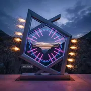 Аренда Баннер с фейерверком в Skypark Sochi — ART SPACE