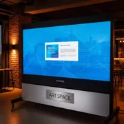 Аренда Экран светодиодный 146 дюймов на территории Морпорта Сочи — ART SPACE