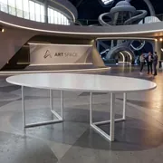 Аренда белого банкетного стола в Сочи — ART SPACE в Сириусе