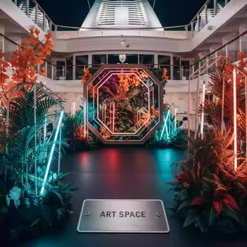 Аренда Фотозона тропическая на теплоходе «Дагомыс» — ART SPACE