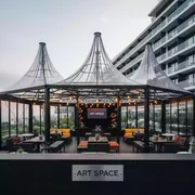Аренда Шатра пагода 5х15 м в Cosmos Sochi Hotel — ART SPACE