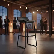 Аренда Стул барный Mira black в лофте «Студия 21» — ART SPACE