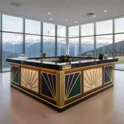 Аренда Стойка барная для школьной столовой в Rixos Krasnaya Polyana — ART SPACE