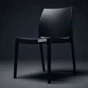 Аренда Стул пластиковый черный JOY в Radisson Hotel Rosa Khutor — ART SPACE
