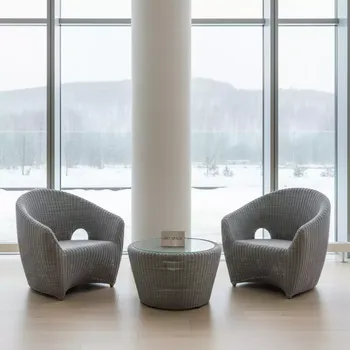 Аренда Комплект AFM 605G из натурального ротанга серый в Bridge Resort — ART SPACE