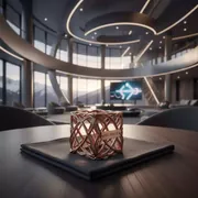 Аренда Кольцо для салфетки Tangle медь в Rixos Krasnaya Polyana — ART SPACE