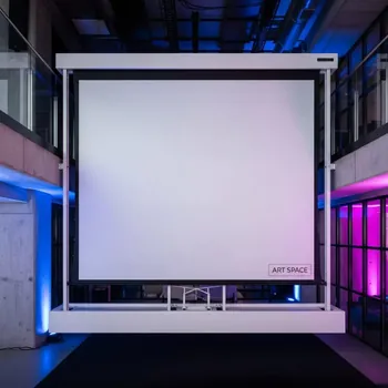 Аренда Экран для проектора с электроприводом Premier Taurus 16 9 488x275 MW PE W в Delta Sirius — ART SPACE