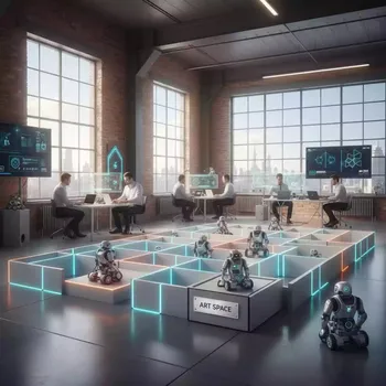 Аренда Мастер класс робототехника Лабиринт в Alpha Sirius — ART SPACE