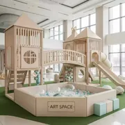 Аренда Детская игровая площадка Королевство DELUXE в отеле Radisson Lazurnaya — ART SPACE