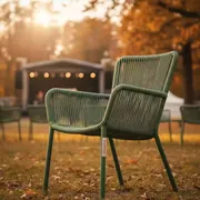 Аренда Кресло Амстердам плетеное из роупа зеленое в Mövenpick Hotel — ART SPACE
