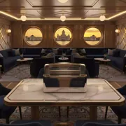 Аренда Фальцовщик Welltec SecureFold 2055s OM4D на VIP теплоходе (Морпорт Сочи) — ART SPACE