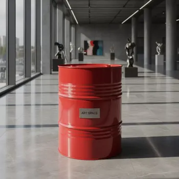 Аренда Стол журнальный barrel table red в Stella di Mosca — ART SPACE