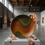Аренда Тарелка Тенерифе 21 см в МФК «Горный» — ART SPACE
