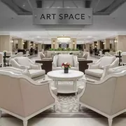 Аренда Мебельная группа Voglie Round белый бежевый в отеле Hyatt Regency Sochi — ART SPACE