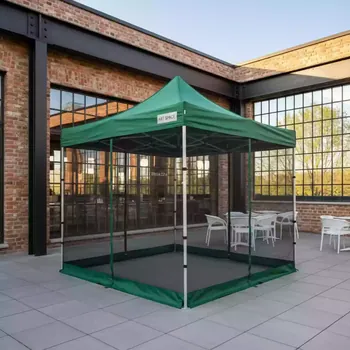 Аренда Шатер садовый с сеткой AFM 1061NA Green 2х3 в ресторане «La Terrazza» — ART SPACE